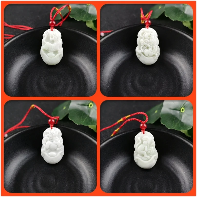 Women'S Fashion Jewellery - Collier pendentif sculpté du zodiaque chinois