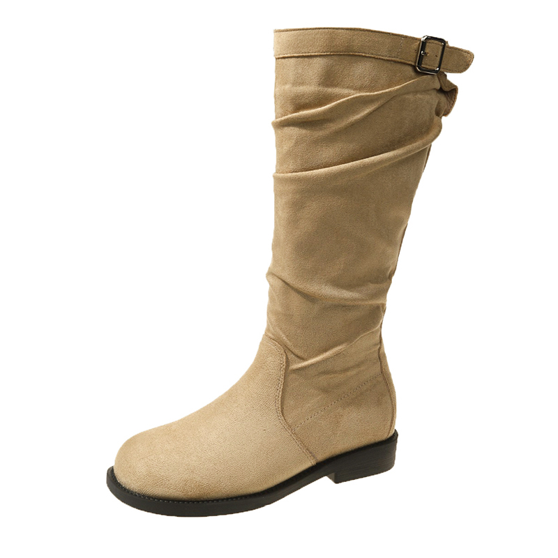Women'S Fashion Knee High Boots - Bottes hautes pour femmes, collection automne-hiver