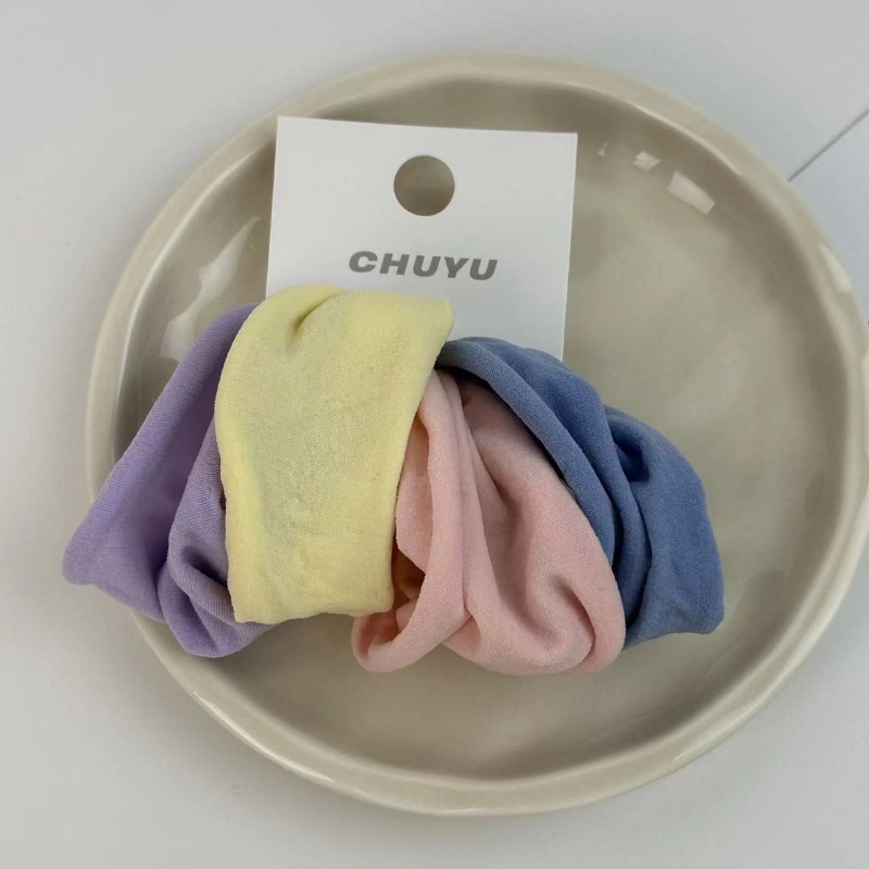 Women'S Fashion Korea - Lot de 4 élastiques à cheveux