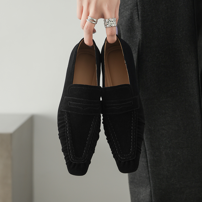 Escarpins plissés en cuir véri - Women'S Fashion Shoes avis et prix