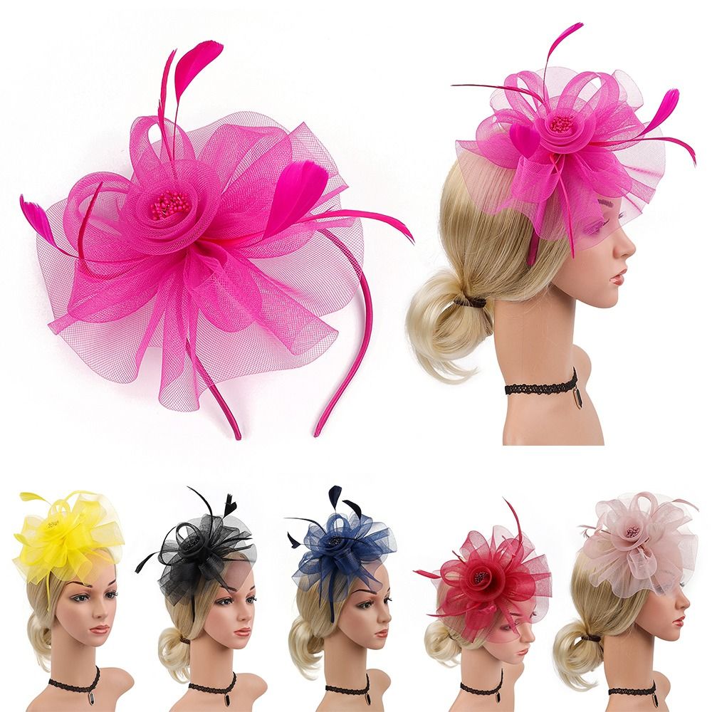 Fascinateur de ruban de plumes - Women'S Fashion Kentucky Derby avis et prix