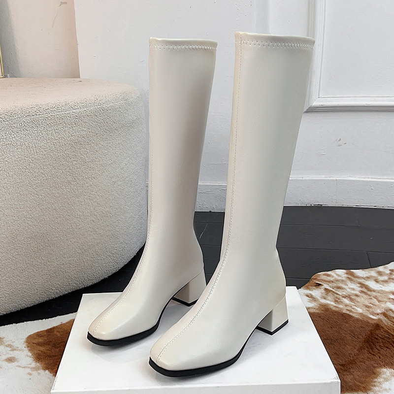 Bottes longues pour femmes, ve - Women'S Fashion Knee High Boots avis et prix