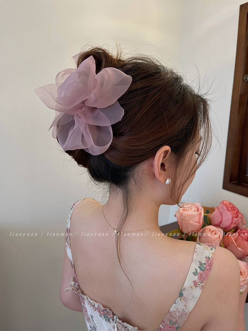 Pinces à cheveux en tulle avec - Women'S Fashion Korea avis et prix