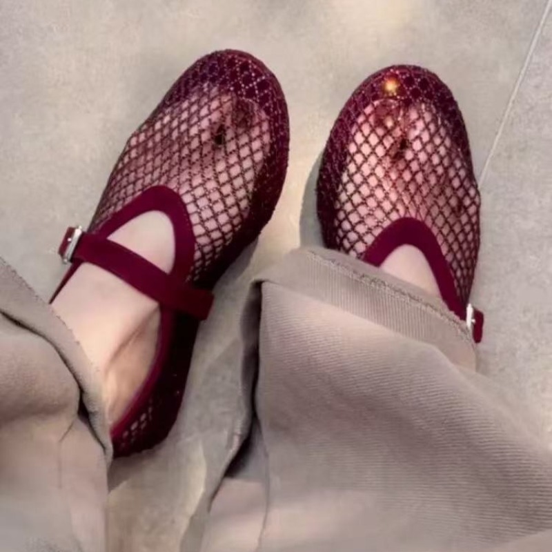 Sandales Baotou ajourées en st - Women'S Fashion Shoes avis et prix