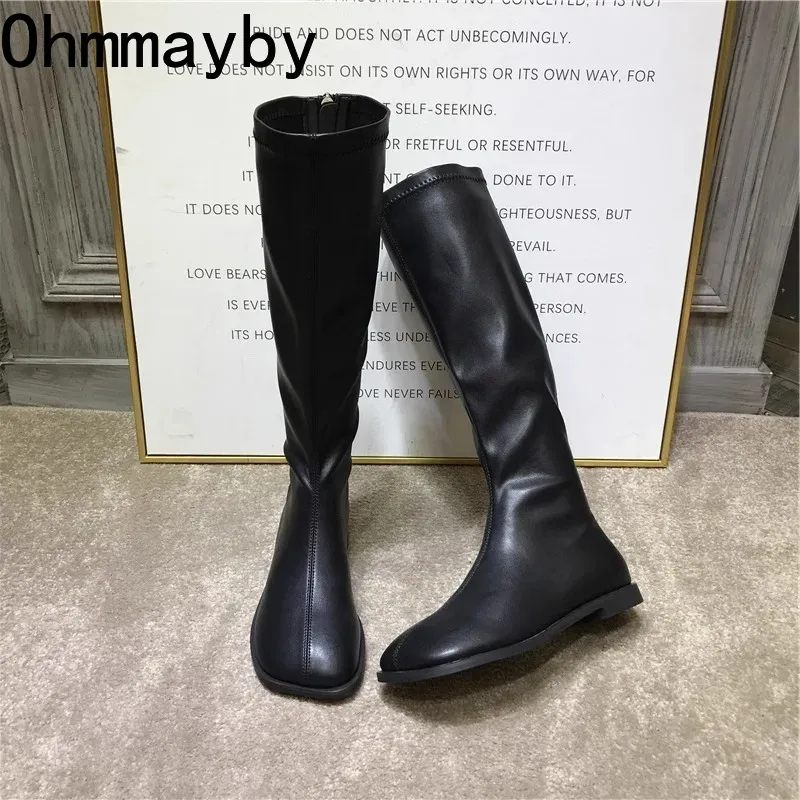 Bottes hautes extensibles pour - Women'S Fashion Knee High Boots avis et prix