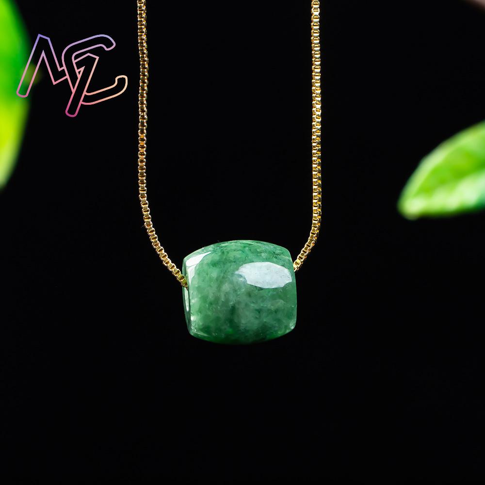 Pendentif en perles de Jade vé - Women'S Fashion Jewellery avis et prix